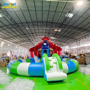 <span class=keywords><strong>Parc</strong></span> aquatique gonflable avec piscine, centre de jeux aquatiques commercial, grande structure de jeux d'été en plein air pour enfants <span class=keywords><strong>et</strong></span> adultes - Product Image 1