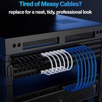 Kabel Ethernet RJ45 Tembaga Terlilit 8 Konduktor Syong CAT6 dengan Selubung PVC-Biru untuk Penggunaan Komputer di Rumah dan Kantor