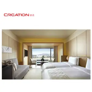 CREATION Luxury Hotel Furniture For Sale Hotel Bedroom Furniture Supplier Villa Hotel Indoor Furniture Set