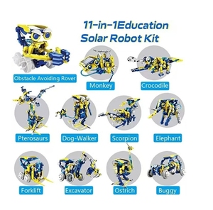 Jouet robot solaire 11 en 1 pour enfants, kits de science robotique éducative à construire, <span class=keywords><strong>cadeau</strong></span> d'anniversaire de Noël pour garçons filles adolescents - Product Image 3