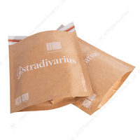 Sacs d'expédition en papier retournables XCGS Enveloppes d'expédition à soufflet en papier brun double adhésif écologique pour vêtements