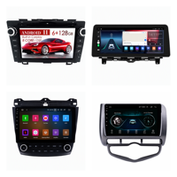Radio para Auto con Pantalla Táctil, GPS, Navegación, Reproductor Multimedia, Android Auto y CarPlay Inalámbrico para Honda