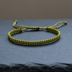 Bracelet vert fait à la main Protection chanceuse Bracelets assortis pour Couple amoureux famille amis femmes hommes - Product Image 3