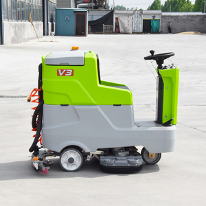 Baiyijie Nouvelle autolaveuse autoportée haute productivité à double brosse, polisseuse, alimentée par batterie, pour nettoyage commercial - Product Image 6
