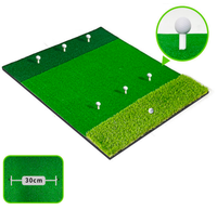 Tapis d'entraînement de golf professionnel Tri-Turf pour putting et frappe, pour driving range, intérieur et extérieur, équipement d'entraînement de golf