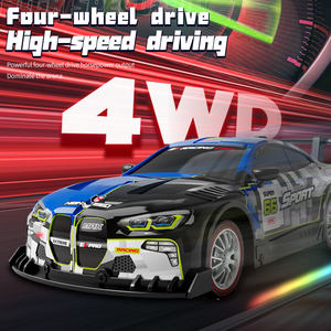 Auto <span class=keywords><strong>RC</strong></span> <span class=keywords><strong>Drift</strong></span> Dwi Dowellin Scala 1/16 - Telecomando a 4 Canali, Doppie Gomme, Luci LED, 50 Minuti di Autonomia, 25+ KM/H, Pronta all'Uso per Drifting - Product Image 3