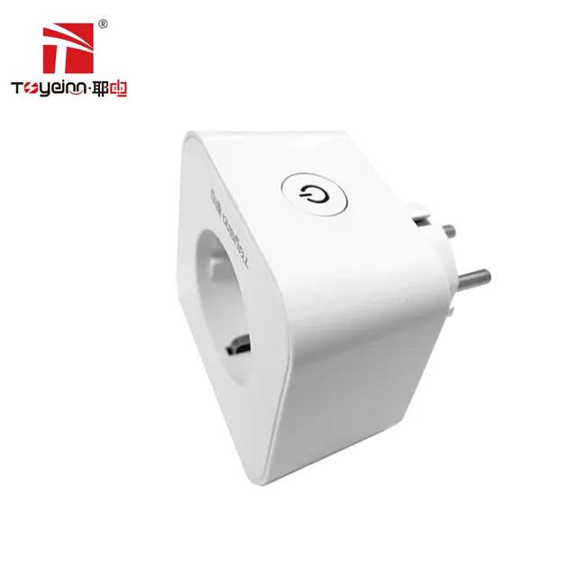 16A Intelligent Wall Outlet Smart Home Tuya Wifi Smart Plug With/Without Power Meter French/EU Version