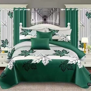 Ensemble de rideaux de literie à impression personnalisée 12 pièces - Product Image 1