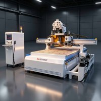 Machine de gravure sur bois CNC professionnelle pour la fabrication de meubles et la gravure de signalétique avec certification CE