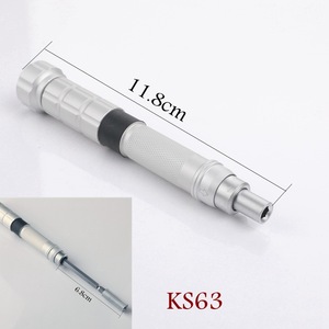 Mini Multi Functional Aluminum Alloy Screwdriver Handle 4mm Magnetic <b>Square</b> Head For Mobile Phone Repair And Disassembly <b>Tools</b> - Product Image 5