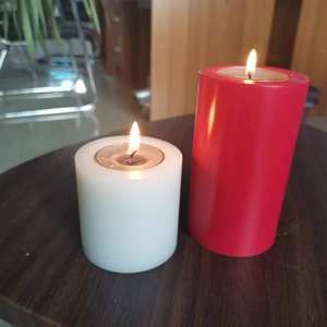 Photophore personnalisé Produit en plastique <span class=keywords><strong>10</strong></span> <span class=keywords><strong>cm</strong></span> Diamètre 15 <span class=keywords><strong>cm</strong></span> <span class=keywords><strong>Hauteur</strong></span> Couleur blanche - Product Image 6