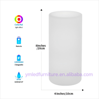 Lampe de nuit LED sans fil rechargeable pour restaurant, salon intelligent avec application Tuya personnalisée, alimentée par batterie