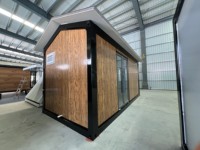 Casa Contenedor Prefabricada de Acero de Lujo, Desmontable, Moderna, Impermeable, con Techo a Dos Aguas, para Dormitorio, Villa, Apartamento, Oficina, Edificio