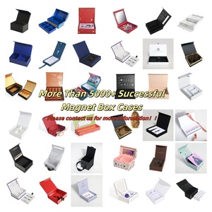 Hộp Khóa Từ Tùy Chỉnh Đóng Mở Quà Tặng Hộp Đen Với Nắp Nam Châm - Product Image 4