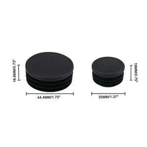 Plastic Tube <b>Caps</b> 44.4Mm And 35Mm For Car Retrofit Upgrade Abs Material Wheel <b>Dust</b> Shields - Product Image 1