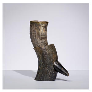 ฮอร์นดื่มแกะสลักแบบโบราณเป็นมิตรกับสิ่งแวดล้อมสินค้าสไตล์สัตว์ขายดี - Product Image 2