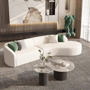 Ensemble de canapés de réception de bureau moderne YXSF-22 en cuir synthétique pour hôtel et école - Product Image 5