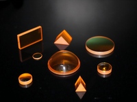 Lentille de mise au point laser CO2 Dia15mm FL81mm lentille optique convexe ZnSe pour LIDAR