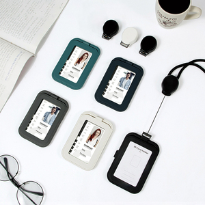 Casekey Customized Badge <b>Card</b> <b>Holder</b> <b>Wallet</b> <b>for</b> Offices ID School Business Name <b>Card</b> <b>Holder</b> Yoyo <b>Card</b> <b>Holder</b> - Product Image 5