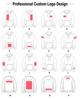 Sweat-shirt à capuche surdimensionné pour homme avec impression de logo personnalisé, sweat-shirt en molleton français épais avec broderie, poche et cordon de serrage