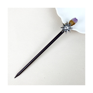 Accesorios para el Cabello de Mujer de Alta Calidad, 18 cm, Diseño de Flor de Azalea Roja China y Girasol, Pasadores, Horquillas, Clips Geométricos de Lujo para Niñas, 2026 - Product Image 2