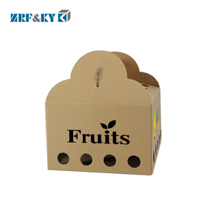 Tùy chỉnh trái cây xoài bao bì Kraft nâu cấp thực phẩm bánh sóng bưu phẩm vận chuyển hộp với logo riêng của bạn - Product Image 5