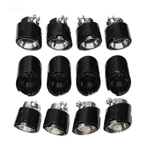 ปลายท่อไอเสียคาร์บอนไฟเบอร์สำหรับ BMW M3 M4 G80 G82 2021+ ท่อปลายเก็บเสียงสแตนเลสตกแต่งสำหรับการดัดแปลงรถยนต์ - Product Image 3