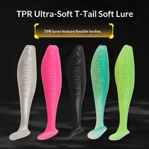 Señuelos <span class=keywords><strong>de</strong></span> Pesca Selco <span class=keywords><strong>de</strong></span> PVC <span class=keywords><strong>de</strong></span> 17 cm, Señuelos Artificiales Suaves para Trucha, Señuelos para Pesca en Invierno, Uso en Ríos y Lagos - Product Image 3