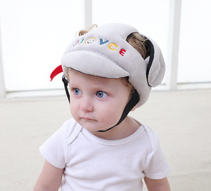 <span class=keywords><strong>Casque</strong></span> de sécurité pour bébés, ajustable, respirant, Protection de la tête des enfants, antichute, apprentissage de la marche et rampant, 10 pièces - Product Image 6