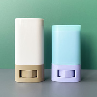 Conteneur vide en plastique pour déodorant en stick de 15 g et 20 g, tubes à visser, emballage pour baume déodorant