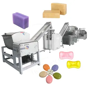 OCEAN Automatic Bar Soap Mixer Make Machine Commercial Toilet Wash Soap Production Machine for Small Business