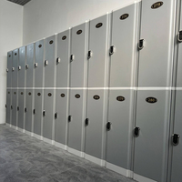 Armoire de rangement étanche en PVC+ABS pour intérieur et extérieur avec serrure électronique et serrure à clé certifiées ROHS JMDS
