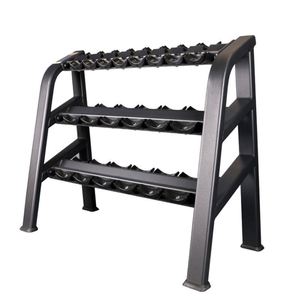 Soporte de Mancuernas de Doble Capa Comercial, de Acero Resistente, Equipo de Fitness para Gimnasio y Uso Doméstico - Product Image 3