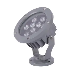 Lanskap aluminium spotlight led 220v 110v 24v 6w 9w 12w 18w 24w 36w outdoor IP65 lampu sorot led lampu banjir taman