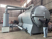 Nouveau four à carbonisation de bois sans fumée à moteur, four à charbon de bois à haut rendement et facile à utiliser