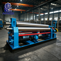 Machine à rouler les tôles en acier pour machines lourdes, performance stable, machine à rouler les tôles à 3 rouleaux