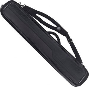 Free sample Professional Waterproof 4 Butts 5 Shafts Billiard Cue case with Double Shoulder Straps for 1/2 Pool Stick Bag - Product Image 1