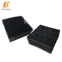 Bloc de brosse à poils ronds en nylon PN 92910001, noir et blanc, pour couteau de découpe Gerber GTXL S91 S93-7, coupeur automatique