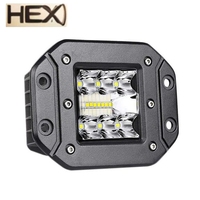 Projecteurs de travail LED universels 12V 24V à montage encastré 5 pouces 39W 13 LED pour tout-terrain, camion, 4x4, 4WD, phare antibrouillard, lampe de recul modifiée IP67