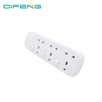 Penjualan Panas Langsung dari Pabrik OEM ODM Modular Stop Kontak Pengaman Anak Industri 13A Bahan PC/ABS/Tembaga