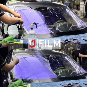 YAJIU Chat Me Get Free Sample VIT 85% Windows Tint UV Rejection Película de ventana camaleón púrpura de alta transparencia - Product Image 3