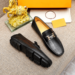 Zapatos Oxford con Parte Superior de Cuero Vacuno de Grano Completo, Entresuela de Goma/Látex Espumado, Suela de Goma y Forro de Tela para Todas las Temporadas - Product Image 4