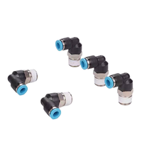 Raccord rapide QS-1/8-1/4-1/2-3/8-3/4-4-6-8-10-12-16, connecteur pneumatique, raccord pneumatique, raccord d'air comprimé