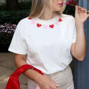 Camisetas Casuales de Verano Cómodas para Mujeres y Niños, de Algodón Suave, Ligeras, Transpirables, con Estampados, Perfectas para la Escuela y Jugar - Product Image 5