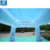 Arche publicitaire gonflable personnalisée avec logo, kiosque gonflable de dessin animé, stand publicitaire gonflable