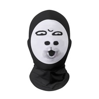 Couvre-chef Halloween ours en toile de jute masque boule de maquillage couvre-chef animal accessoires de performance drôles