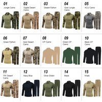 Combinaison de camouflage G3 Frog Suit, jersey respirant, imperméable, coupe-vent, uniforme d'entraînement extérieur de haute qualité