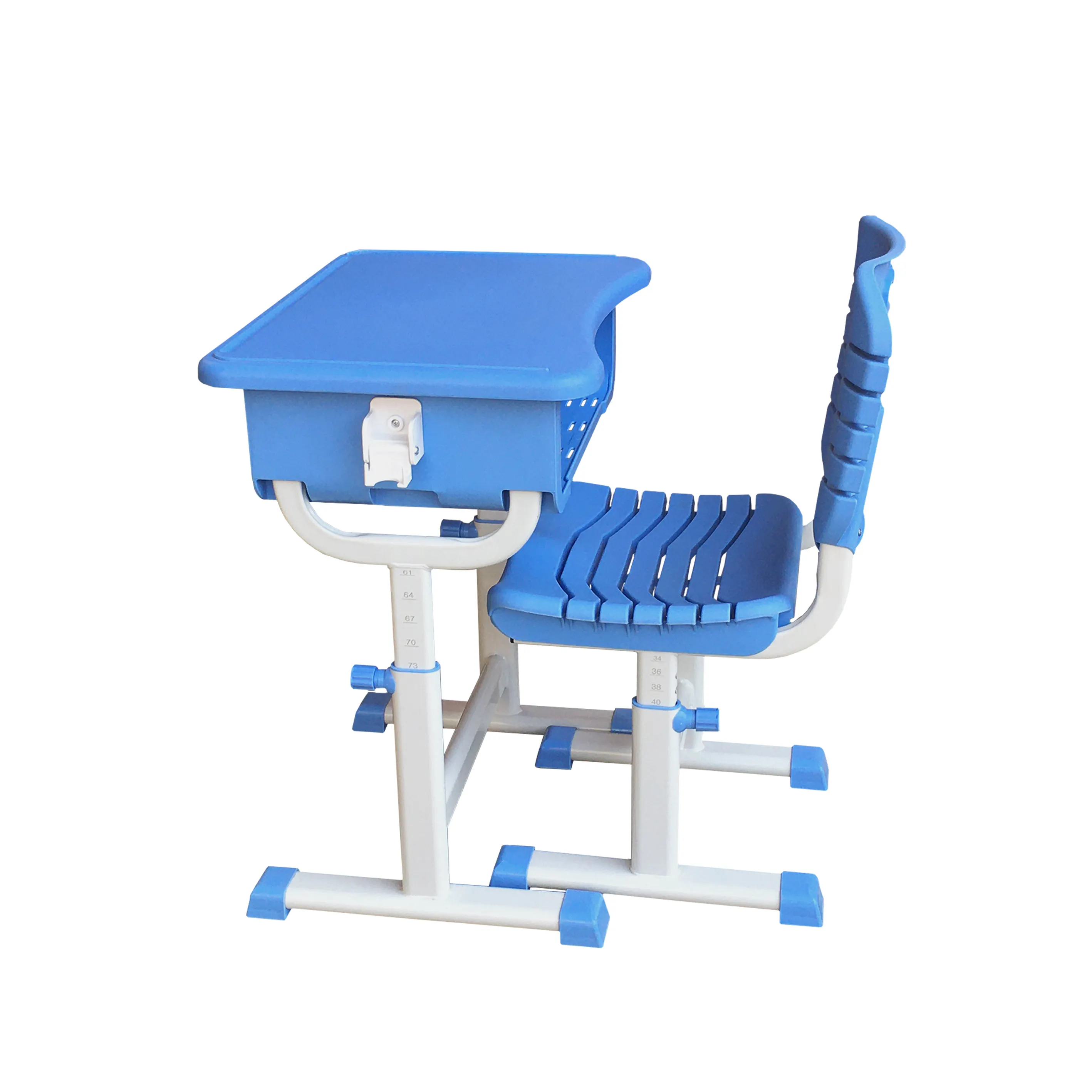 स्कूल डेस्क आपूर्तिकर्ताओं लोकप्रिय प्लास्टिक छात्र डेस्क कुर्सी स्कूल उपकरण Furnature इस्तेमाल किया कक्षा फर्नीचर अध्ययन टेबल