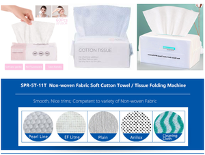 8T peralatan otomatis Spunlace sekali pakai kain Nonwoven handuk tisu katun wajah mesin produksi Line - Product Image 6