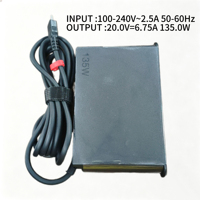 Adaptateur secteur USB Type-C fin 135W20V6.75A, chargeur de remplacement compatible avec Lenovo Legion Y9000P 14p Yoga Notebook